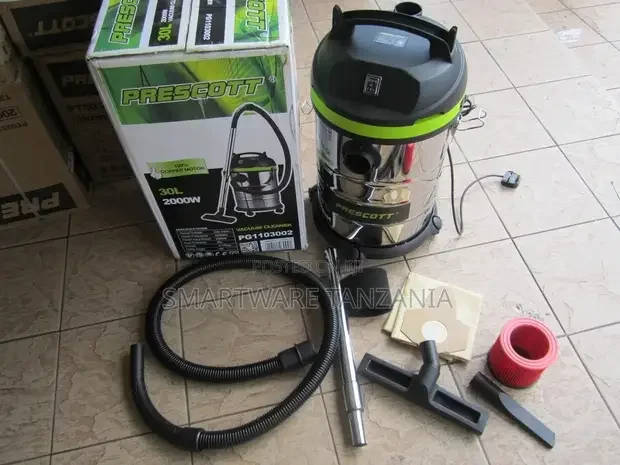 Prescott 2000W 30L Wet & Dry Vacuum Cleaner - Buy in Dar es Salaam, Tanzania | Smartware