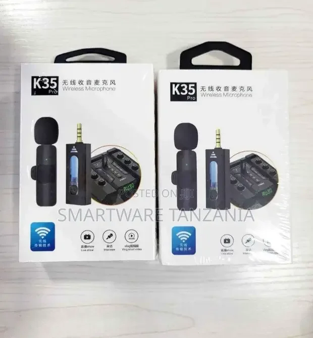 Pro Wireless Microphone Live Show Interview Vlog - Buy in Dar es Salaam, Tanzania | Smartware