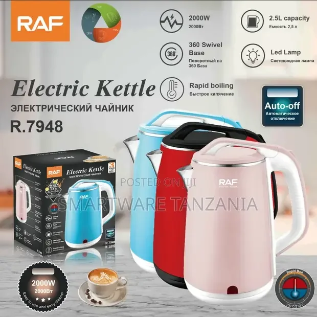 Product 1 Raf R.7948 Electric Kettle 2000w 2.5l Multi-Color
