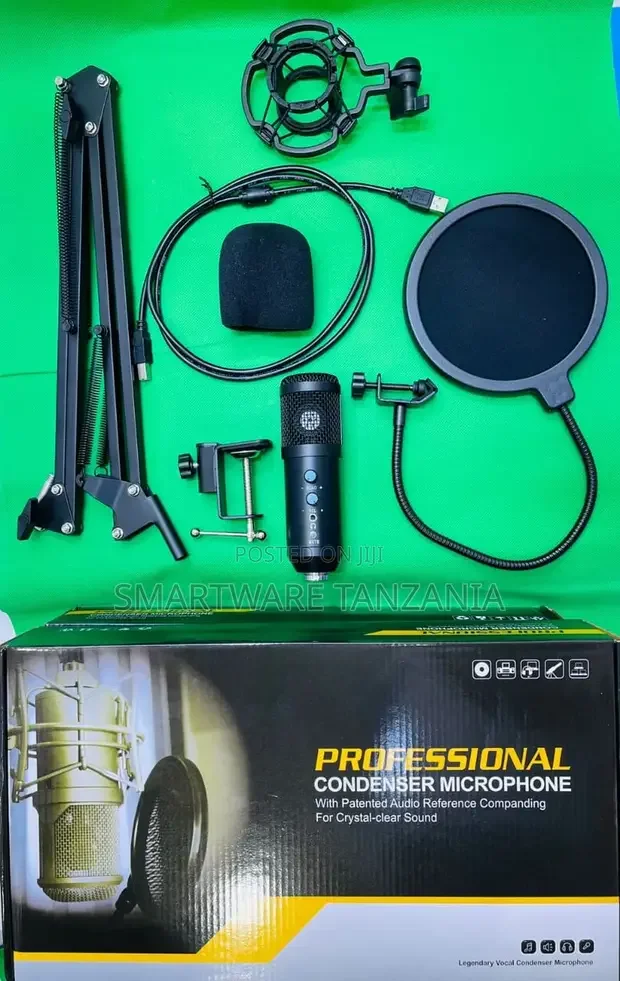 Professional Condenser Microphone MIC Sound Studio Recording - Buy in Dar es Salaam, Tanzania | Smartware