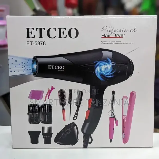 Professional Electric Hair Dryer Salon Hair Styling Tools - Buy in Dar es Salaam, Tanzania | Smartware