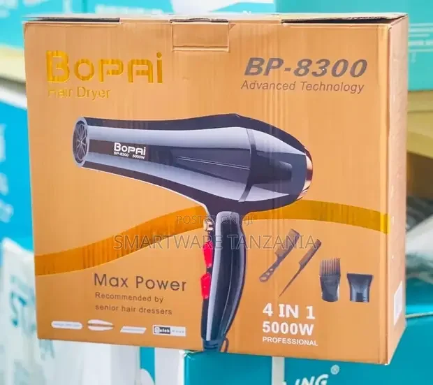 Professional Hair Dryer Powerful AC Motor, Hot Cold Wind - Buy in Dar es Salaam, Tanzania | Smartware