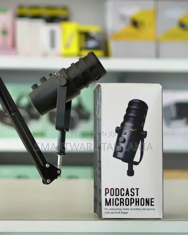 Professional Podcast Microphone USB XLR Dual Output - Buy in Dar es Salaam, Tanzania | Smartware