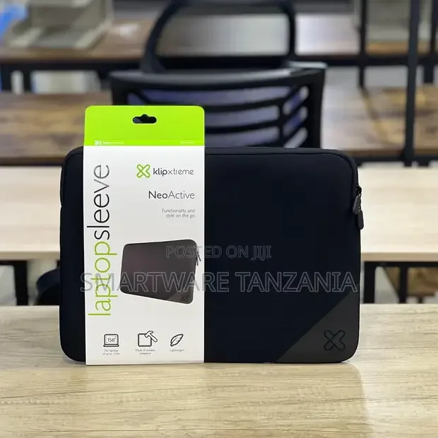 Protective Padded Black Laptop Sleeve For 15-inch Laptop