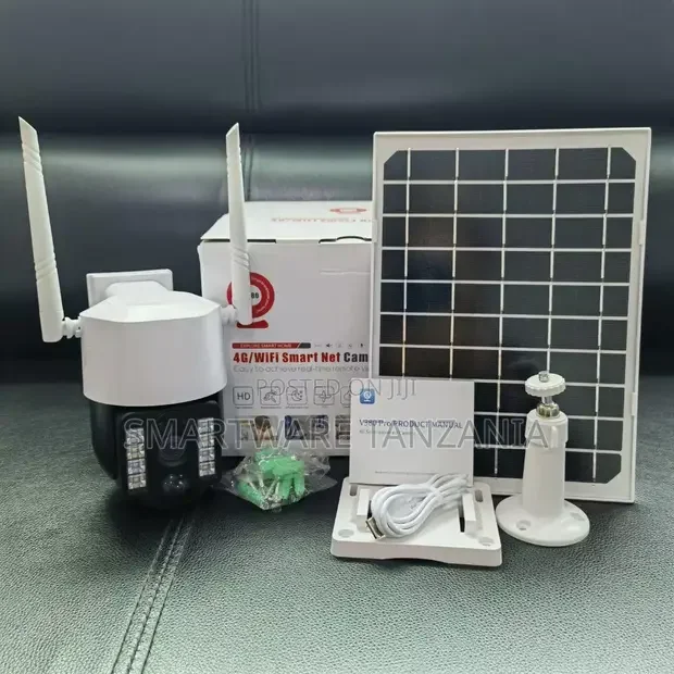 PTZ V380 4G PTZ Solar Camera Sim Card Enabled - Buy in Dar es Salaam, Tanzania | Smartware