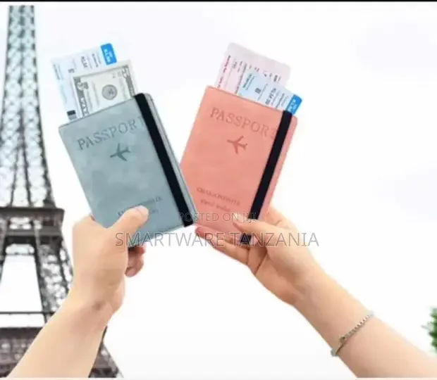 PU Leather Travel Wallet Organizer Blocking Passport Holder - Buy in Dar es Salaam, Tanzania | Smartware
