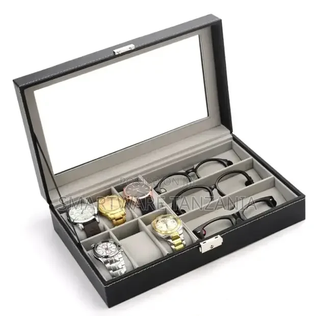 PU Storage Glasses Display Box Sunglasses Case Watch Box - Buy in Dar es Salaam, Tanzania | Smartware