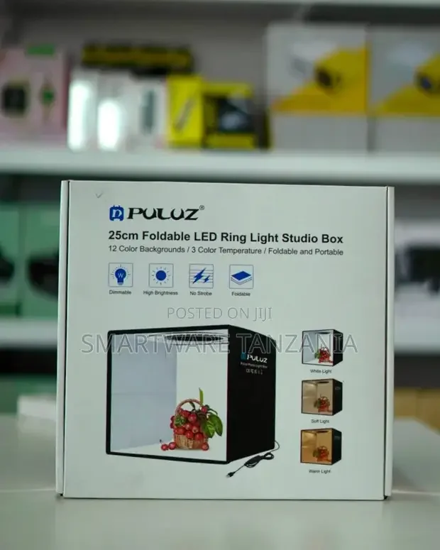 Puluz 10 Light Box 96 Led Studio Photography - Buy in Dar es Salaam, Tanzania | Smartware