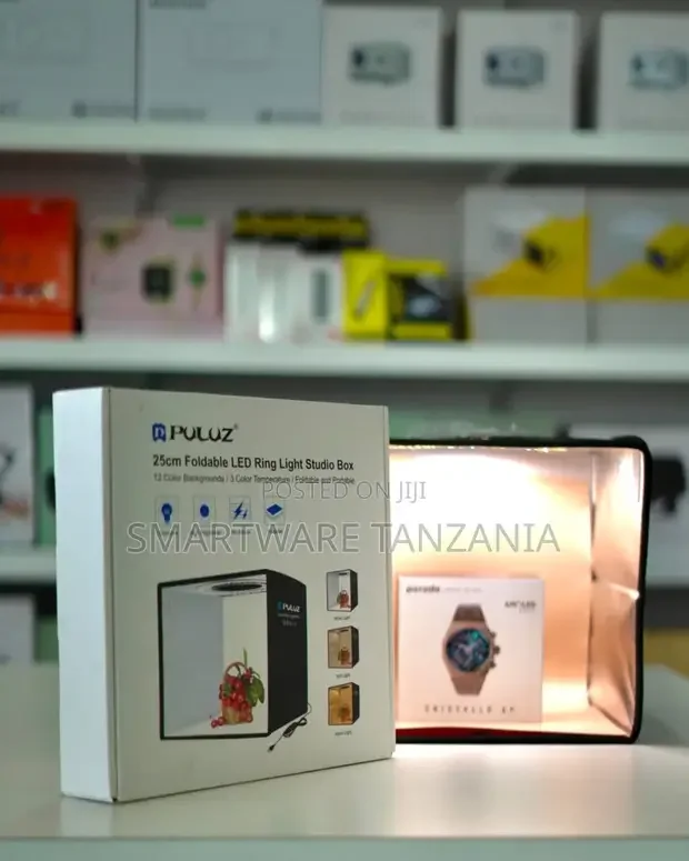 Puluz 25cm Light Box Photo Box Booth - Buy in Dar es Salaam, Tanzania | Smartware
