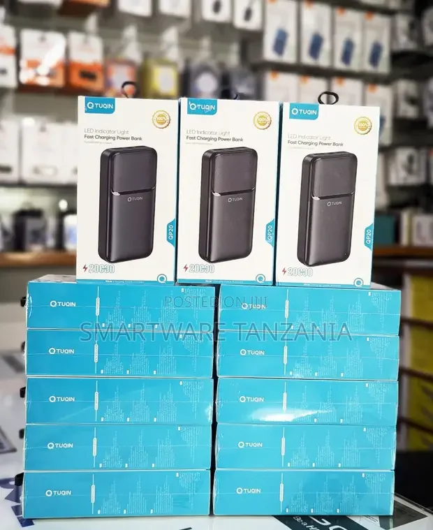 Qtuqin 20000mAh Fast Charging Power Bank - Buy in Dar es Salaam, Tanzania | Smartware