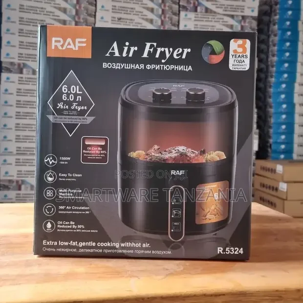 Raf 1500W 6.0L R.5325 Air Fryer - Buy in Dar es Salaam, Tanzania | Smartware
