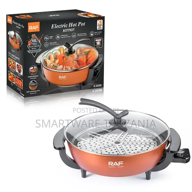 RAF 1500W Electric Cooker R.5429L 10L Multi-Cooker - Buy in Dar es Salaam, Tanzania | Smartware