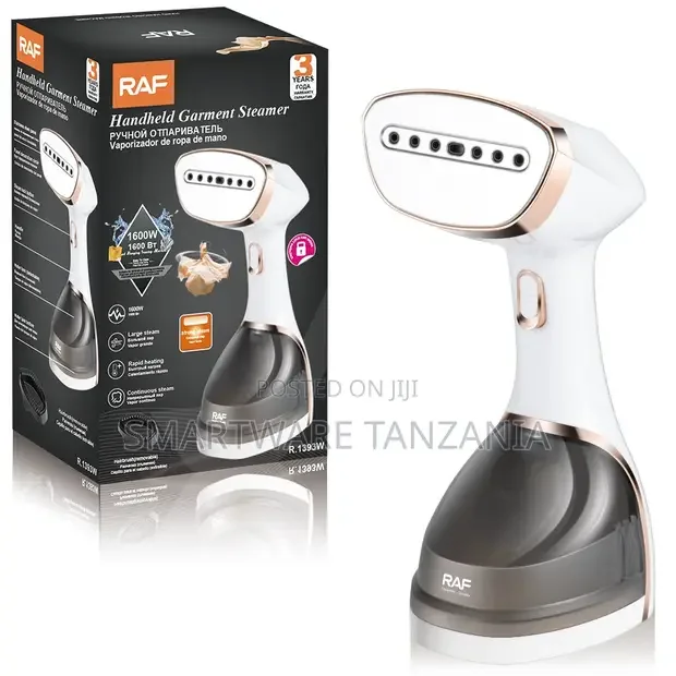 Raf 1600w Portable Fabric Steamer R.1393w Handheld Clothes Iron