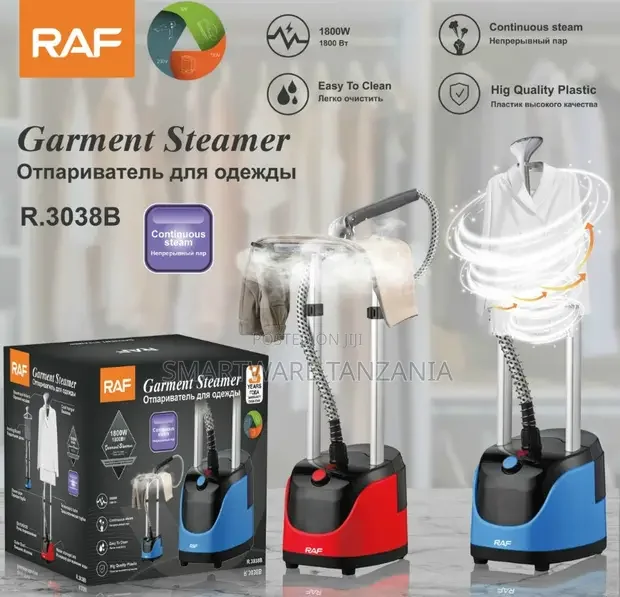 RAF 1800W Standing Garment Steamer R.3038B - Buy in Dar es Salaam, Tanzania | Smartware