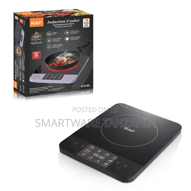 RAF 2200W Digital Induction Hob Touch Control Timer - Buy in Dar es Salaam, Tanzania | Smartware