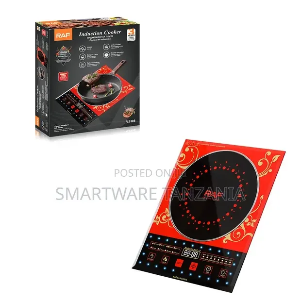 RAF 2200W Induction Cooktop R.8108 - Buy in Dar es Salaam, Tanzania | Smartware