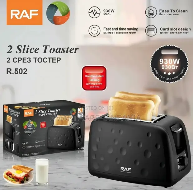 RAF 2-Slice Toaster R.502 - Buy in Dar es Salaam, Tanzania | Smartware