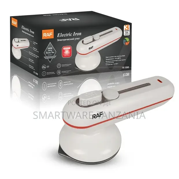 Raf 350w Mini Iron R.1265 Portable Water Spray Travel Iron - Buy in Dar es Salaam, Tanzania | Smartware