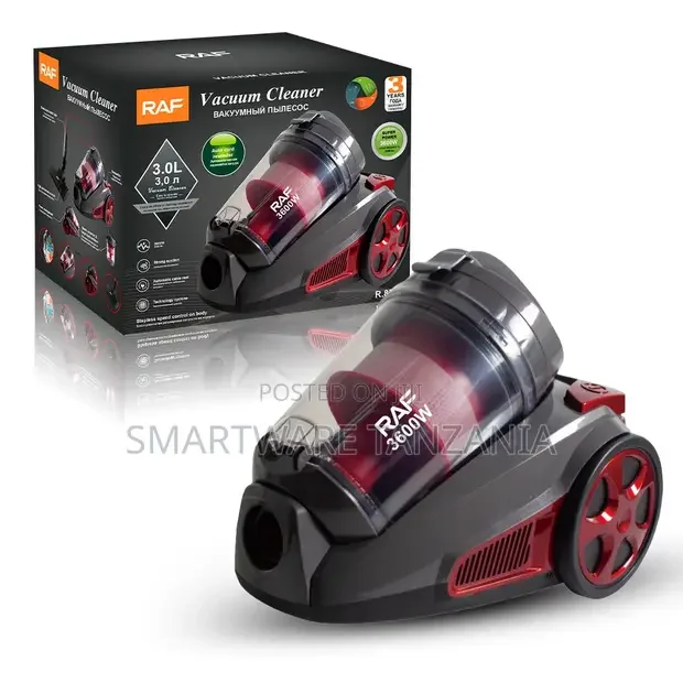 RAF 3600W Bagless Vacuum Cleaner - Buy in Dar es Salaam, Tanzania | Smartware