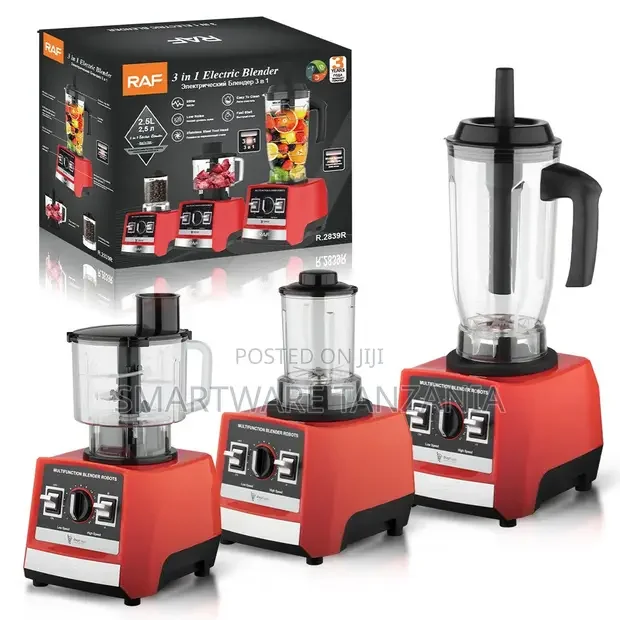 RAF 3in1 Blender 500W R.2839R - Buy in Dar es Salaam, Tanzania | Smartware