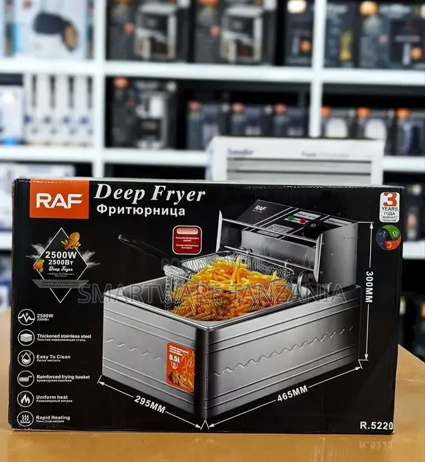 Raf 5.5L Commercial Deep Fryer 2500W - Buy in Dar es Salaam, Tanzania | Smartware