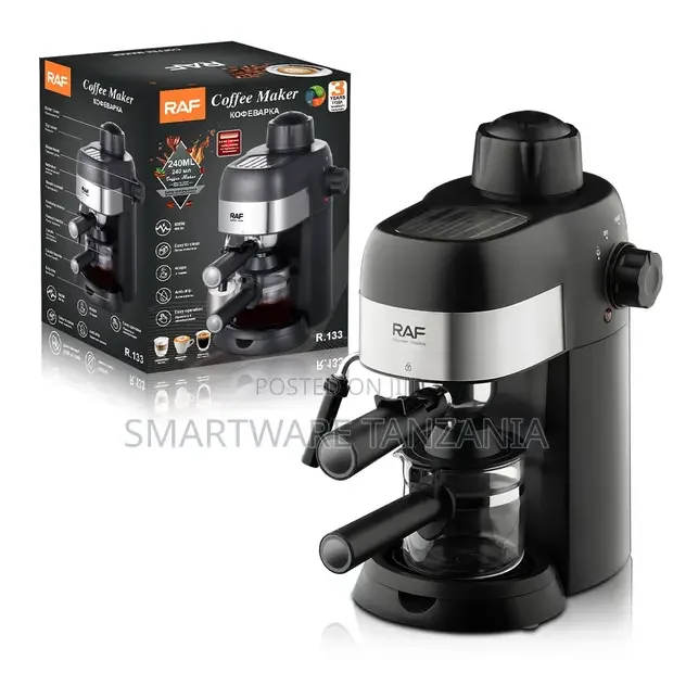 RAF 800w Espresso Machine R.133 - Buy in Dar es Salaam, Tanzania | Smartware