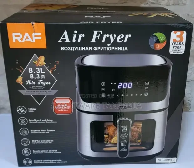 RAF Air Fryer Digital 1700 WAT 8.5 Liter Model R5351 - Buy in Dar es Salaam, Tanzania | Smartware