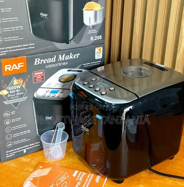 RAF Bread Maker Machine 600w with LCD Display - Buy in Dar es Salaam, Tanzania | Smartware