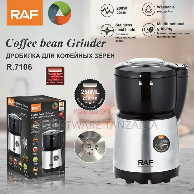 RAF Coffee Bean Grinder 200W Electric Spice Grinder - Buy in Dar es Salaam, Tanzania | Smartware