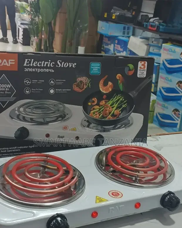 RAF Double Hot Plate Electric Cooker R8020A - Buy in Dar es Salaam, Tanzania | Smartware