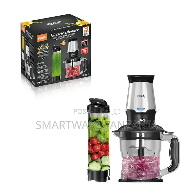 Raf Electric Blender R.2905 - Portable Smoothie Maker - Buy in Dar es Salaam, Tanzania | Smartware