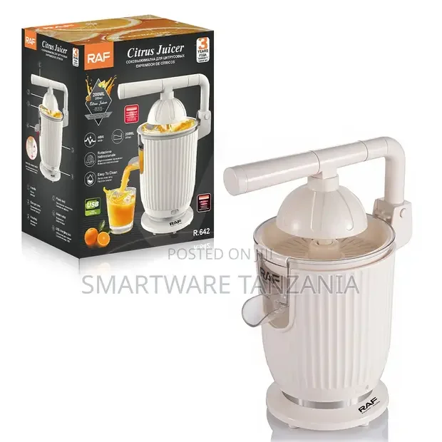 RAF Electric Citrus Press 40W Portable Juicer - Buy in Dar es Salaam, Tanzania | Smartware