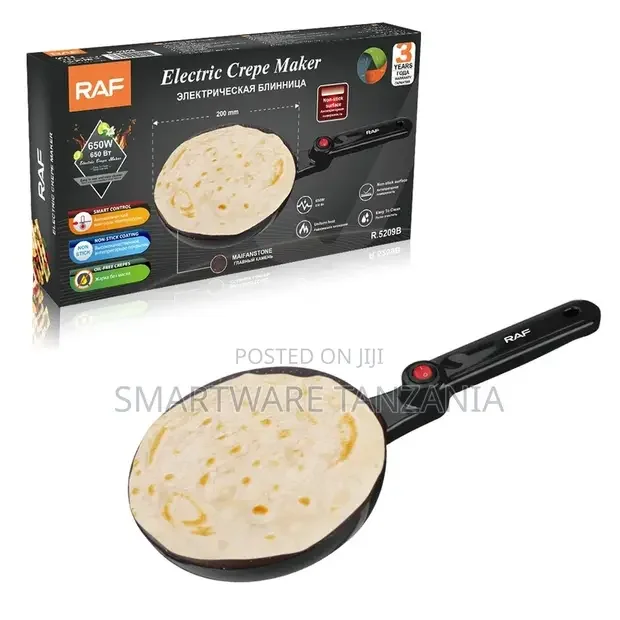RAF Electric Crepe Pancake Maker - Buy in Dar es Salaam, Tanzania | Smartware