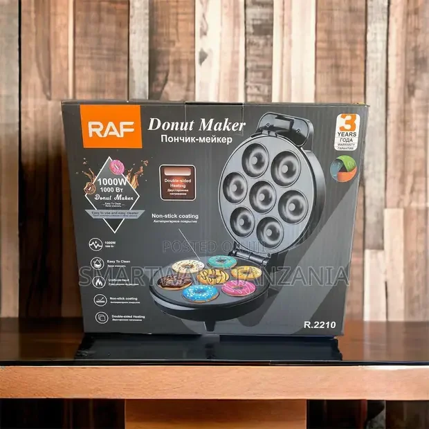 RAF Electric Donut Maker 7 Cup - Buy in Dar es Salaam, Tanzania | Smartware