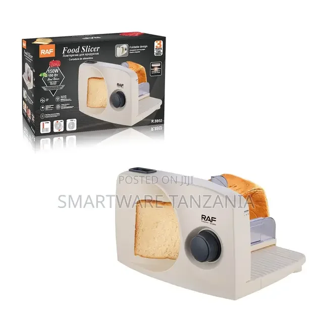 Raf Electric Food Slicer 150W Adjustable Thickness - Buy in Dar es Salaam, Tanzania | Smartware