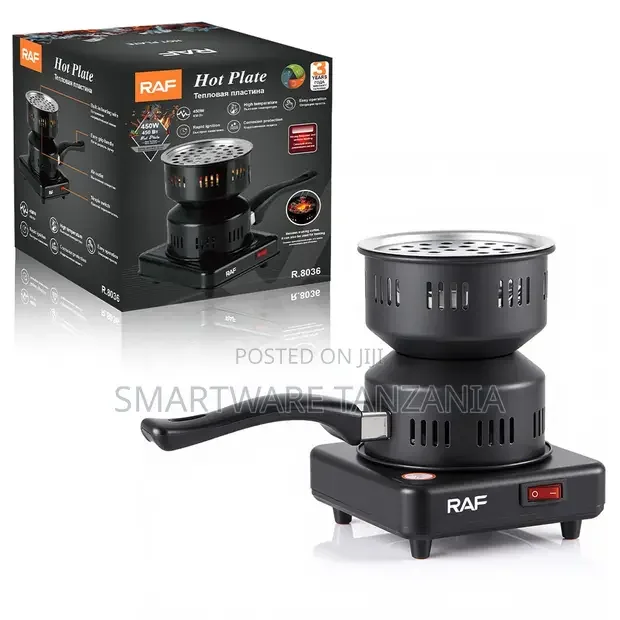 Raf Electric Hot Plate R.8036 450w Charcoal Burner - Buy in Dar es Salaam, Tanzania | Smartware