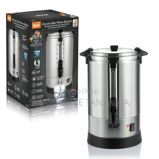 RAF Electric Hot Water Boiler R.7334 2500W 16.5L - Buy in Dar es Salaam, Tanzania | Smartware