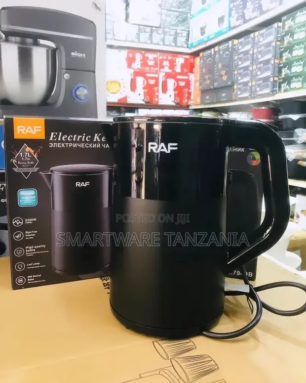 RAF Electric Kettle Stainless Steel 2000W - Buy in Dar es Salaam, Tanzania | Smartware