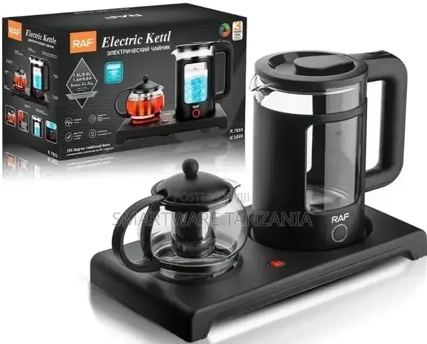 RAF Electric Kettle with Turkish Teapot - Buy in Dar es Salaam, Tanzania | Smartware