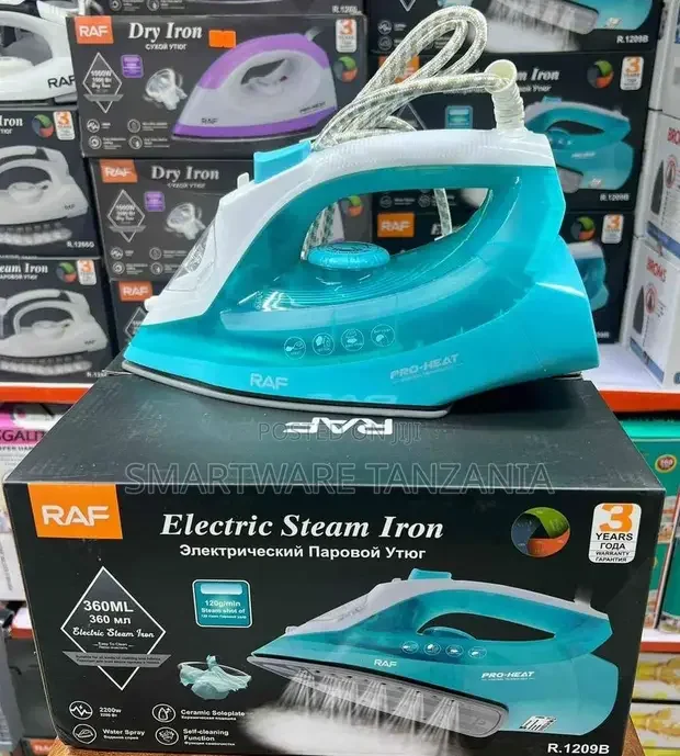 RAF Electric Steam Iron Machine - Buy in Dar es Salaam, Tanzania | Smartware