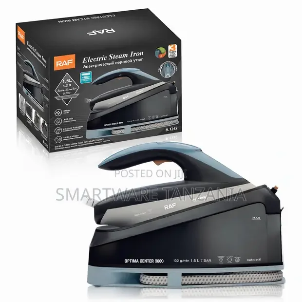 RAF Electric Steam Iron Optima Center 3000 - Buy in Dar es Salaam, Tanzania | Smartware