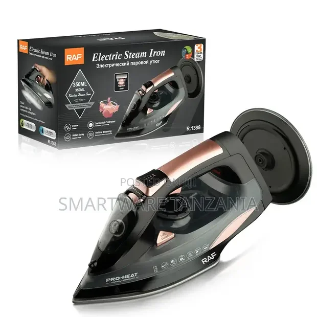 RAF Electric Steam Iron R.1388 2400W - Buy in Dar es Salaam, Tanzania | Smartware