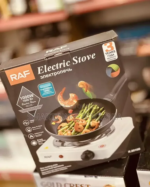 Raf Electric Stove Single Burner Cooker Home Heater 1000 W - Buy in Dar es Salaam, Tanzania | Smartware