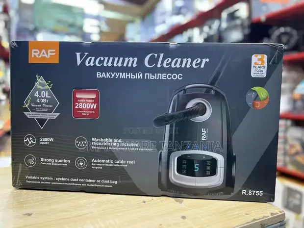 RAF Electric Vacuum Cleaner Dual Head 2800W - Buy in Dar es Salaam, Tanzania | Smartware