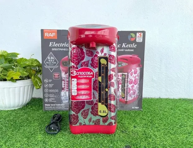 RAF Electric Water Kettle 800W 6.8L Large Capacity - Buy in Dar es Salaam, Tanzania | Smartware