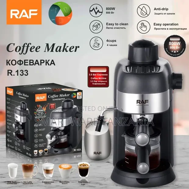 RAF Espresso Coffee Maker R.133 - Buy in Dar es Salaam, Tanzania | Smartware