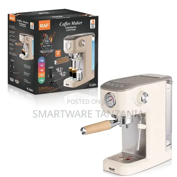 RAF Espresso Machine R.0201 With Wooden Handle - Buy in Dar es Salaam, Tanzania | Smartware