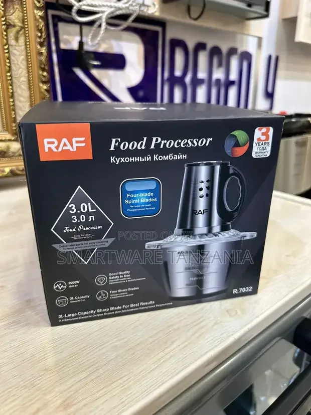 RAF Food Processor Chopper R7014 3L - Buy in Dar es Salaam, Tanzania | Smartware