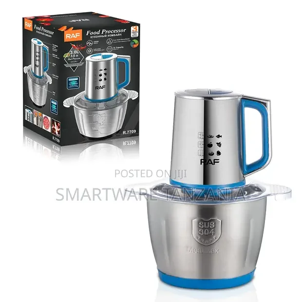 RAF Food Processor R.7709 - Electric Chopper With Spiral Blades - Buy in Dar es Salaam, Tanzania | Smartware