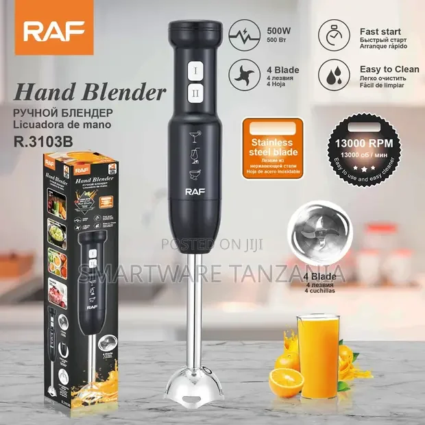 RAF Hand Blender 500W R.3103B - Buy in Dar es Salaam, Tanzania | Smartware